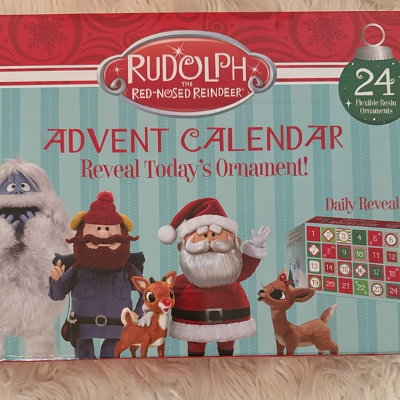 Old World Christmas Rudolph The Red-Nosed Reindeer Advent Calendar - Picture 1 of 4